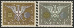1960 Portugal SG.1162-3 Military of Aveiro Set of 2 values U/M (MNH)
