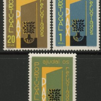 1960 Portugal SG.1166-8 World Refugee Year Set of 3 values U/M (MNH)