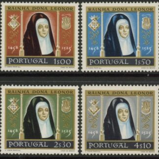 1958 Portugal SG.1158-61 600th Birth Anniv of Queen Leonora Set of 4 values U/M (MNH)
