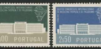 1958 Portugal SG.1154-5 6th Int Congress of Tropical Medicine Set of 2 values U/M (MNH)