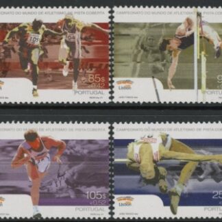 2001 Portugal SG.2827-30 Athletic Championship Set of 4 values U/M (MNH)