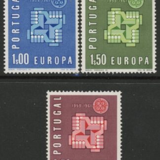 1961 Portugal SG.1193-5 Europa Set of 3 values U/M (MNH)