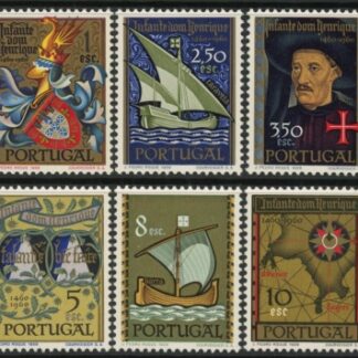 1960 Portugal SG.1178-83 Death Cent of Prince Henry the Navigator Set of 6 values U/M (MNH)