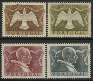 1951 Portugal SG.1049-52 Termination of Holy Year Set of 4 values U/M (MNH)