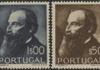 1951 Portugal SG.1045-6 Birth Cent. of Junqueiro . set 2 values U/M (MNH)