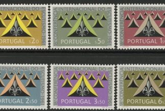 1962 Portugal SG.1203-8   8th International Scout Conference. set 6 values.  U/M (MNH)