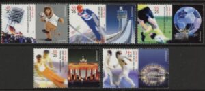 2005 Germany SG.3336-40 Sport Promotion Fund Set of 5 values U/M (MNH)