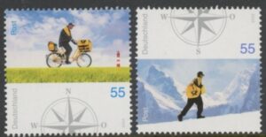 2005 Germany SG.3344-5 Postal Service (1st Issue) U/M (MNH)
