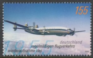 2005 Germany SG.3347 50h Anniv of Resumption of German Air Traffic U/M (MNH)