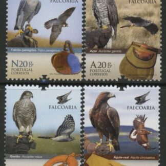 2013 Portugal - SG.4041-4  Falconry set 4 values U/M (MNH)