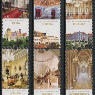 2012  Portugal  SG.3997-4002 Portuguese Palaces.  set 6 values U/M (MNH)