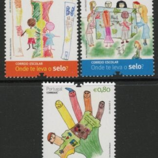 2012 Portugal.  SG.4003-5  Childrens Drawings. set 3 values U/M (MNH)
