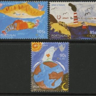 2001 Portugal SG.2846-8  'Stampin' The Future. set 3 values.  U/M (MNH)