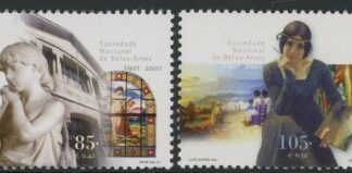 2001 Portugal  SG.2849-50  Centenary of Fine Arts Society.  set 2 values U/M (MNH)