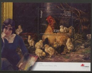 2001 Portugal MS.2851 Centenary of Fine Arts Society. mini sheet U/M (MNH)