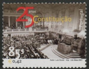 2001 Portugal. SG.2852 25th Anniv. of Portuguese Constitution U/M (MNH)