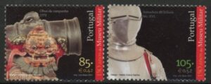 2001 Portugal SG.2867-8 150th Anniv of Military Museum. Set of 2 values U/M (MNH)