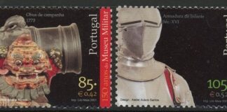2001 Portugal SG.2867-8 150th Anniv of Military Museum. Set of 2 values U/M (MNH)