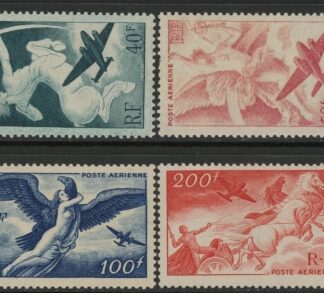 1946 France SG.967-70 Air Seet of 4 values mounted mint