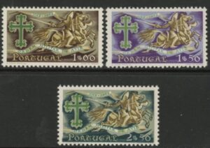 1963 Portugal SG.1231-3 Anniv of Military Order of Avis Set of 3 values U/M (MNH)