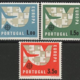 1963 Portugal SG.1234-6 Europa Set of 3 values U/M (MNH)