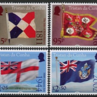 2024 Tristan Da Cunha. SG.1397-1400  - Flags. set 4 values U/M (MNH)