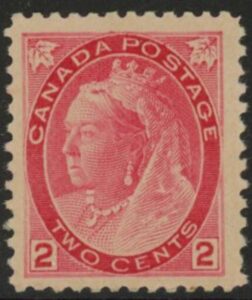 1899 Canada SG.155 2c rose-carmine (die 1a) U/M (MNH)