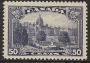 1935  Canada  SG.350  50c deep violet  U/M (MNH)