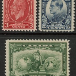 1932 Canada SG.315-7 Ottawa Conference.  set 3 values u/m (MNH) catalogue value £28.00