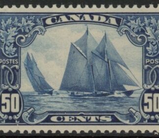 1929 Canada SG.284  50c blue 'Bluenose'.  U/M (MNH)