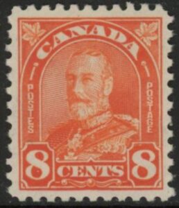 1930 Canada SG.298 8c red-orange U/M (MNH)