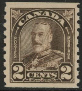 1931 Canada SG.308 2c deep brown imp x perf 8½ U/M (MNH)