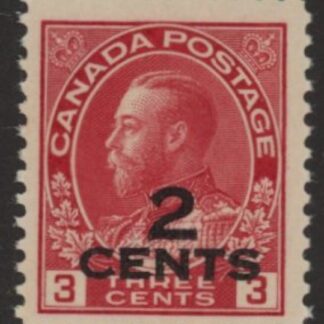1926 Canada - 2 cents on 3 cents carmine - SG.265  u/m (MNH)