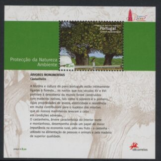 2005 Portugal MS.3272 Environmental Protection Mini Sheet U/M (MNH)