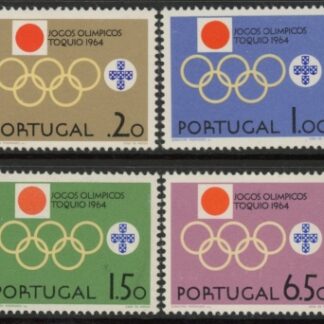1964 Portugal SG.1254-7 Olympic Games Set of 4 values U/M (MNH)