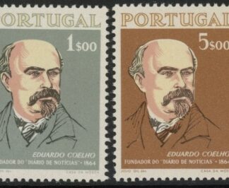 1964 Portugal SG.1258-9 Cent of Diario De Noticias Set of 2 values U/M (MNH)