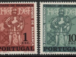1965 Portugal SG.1263-4 500th Anniv of Bragnza Set of 2 values U/M (MNH)
