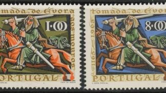 1966 Portugal SG.1292-3 800th Anniv of Reconquest of Evora Set 2 values U/M (MNH)