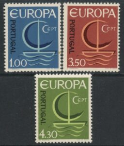1966 Portugal SG.1298-300 Europa Set of 3 values U/M (MNH)