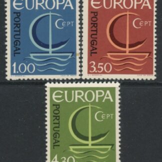 1966 Portugal SG.1298-300 Europa Set of 3 values U/M (MNH)