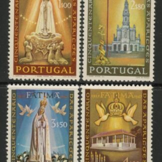 1967 Portugal SG.1315-8 50th Annif of Fatima Apparitions Set of 4 values U/M (MNH)