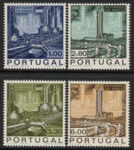 1970 Portugal SG.1381-4 Inauguration of Oil Refinery Set of 4 values U/M (MNH)