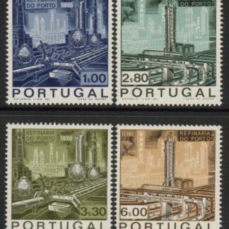 1970 Portugal SG.1381-4 Inauguration of Oil Refinery Set of 4 values U/M (MNH)