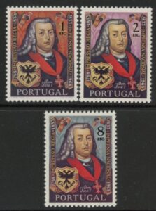 1969 Portugal SG.1359-61 Centenary of National Press Set of 3 values U/M (MNH)