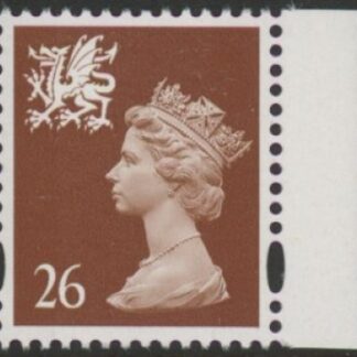 W80a  26p 2B  perf 14  ex DX21 Walsall  U/M (MNH)