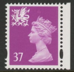 W81 37p 2B bright mauve ex DX19 Harrison U/M (MNH)