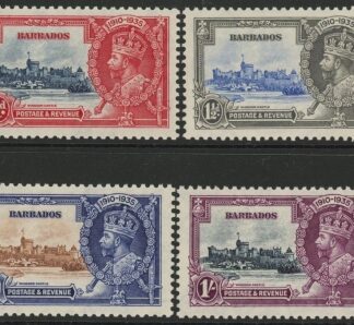1935 Barbados  SG.241-4  Silver Jubilee set 4 values u/m  (MNH)