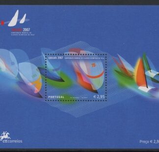 2007 Portugal MS.3467 ISAF Sailing Championships Mini Sheet U/M (MNH)
