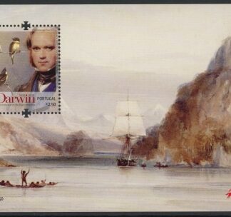 2009 Portugal MS.3649 Birth Cent of Charles Darwin Mini Sheet U/M (MNH)