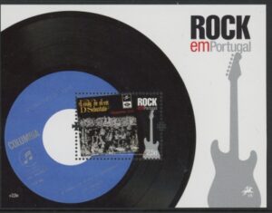 2010 Portugal MS.3787 Portugese Rock Bands Mini Sheet U/M (MNH)